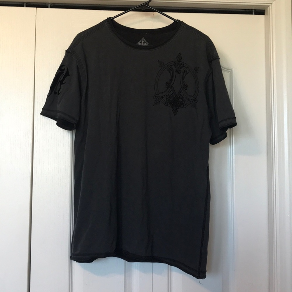 Men’s affliction reversible T-shirt